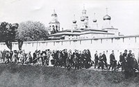 Крестный ход в Спасо-Прилуцком монастыре 3 (16) июня 1902 г.