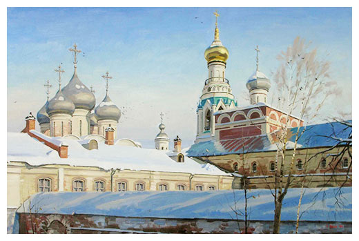 Молев Е. Б. Солнечный февраль. Вологодский кремль. 2011 Молев Е. Б. Солнечный февраль. Вологодский кремль. 2011