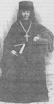 Игуменья Серафима (Сулимова), первая настоятельница Ферапонтова монастыря. Снимок начала XX века.