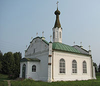 Церковь Александра Невского в п. Кичменгский Городок. Фото О. А. Коркиной 
