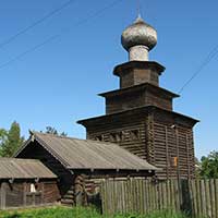 Деревянная церковь Ильи Пророка в г. Белозерск