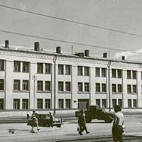 Здание редакции и типографии газеты «Коммунист»