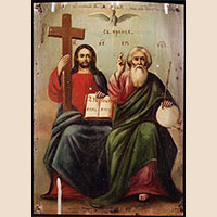 Икона «Святая Троица». Из собрания О. Здановича
