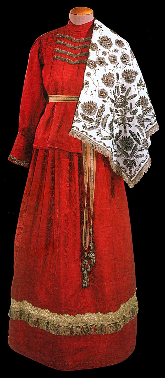Одежда Донской казачки 19 век