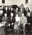 Областной семинар композиторов. Во втором ряду, второй справа – М. Ш. Бонфельд