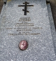Памятник генералу А. П. Кутепову и его сподвижникам на парижском кладбище Сент-Женевьев-де-Буа.