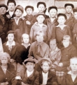 Ученики Чаромской школы. 1932 г. Крайний справа в третьем ряду – Владимир Калачев