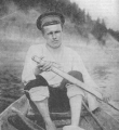 А. Шенников во время первой экспедиции по Северной Двине летом 1910 г.Источник: http://simbir-flora.narod.ru