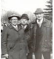 Ю. К. Некрасов с коллегами по ВГПИ – П.А. Колесниковым и Ю.С. Гавриковым. Фото 1980-х годов.