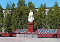 Мемориальный комплекс в честь войнов-вытегоров, погибших в годы Великой Отечественной войны, г. Вытегра.