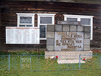 Памятник павшим в Великой Отечественной войне, д. Милофаново.