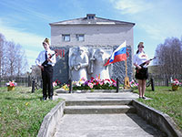 Памятник погибшим и пропавшим без вести на фронтах Великой Отечественной войны, с. Морозово.