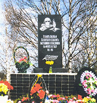 Памятник землякам, погибшим в Великой Отечественной войне, д. Ногинская.
