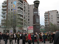 Памятник маршалу И.С. Коневу в Вологде